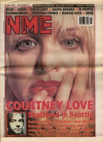 Courtney Love: NME cover 1994