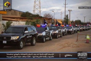 Ansar al-Sharia convoy in Libya