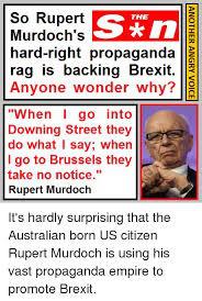 Rupert Murdoch quote on Brexit