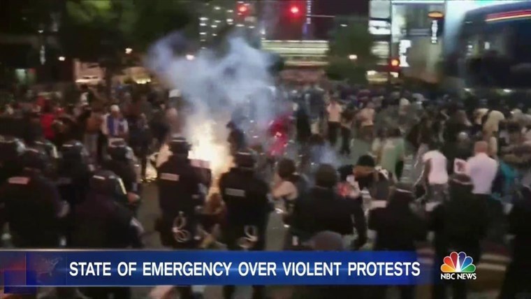Charlotte riots, 2016, news coverage