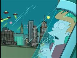 Fry frozen in Futurama