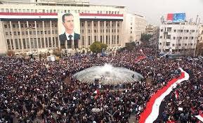 Rally in Support of Bashar al-Assad, Damascus