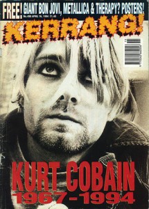 Kerrang! Kurt Cobain death cover