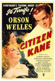Citizen Kane, vintage movie poster