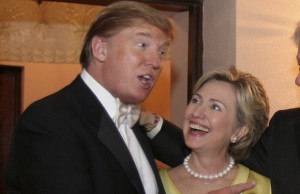 Donald Trump and Hillary Clinton