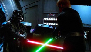 Luke Skywalker vs Darth Vader, Return of the Jedi