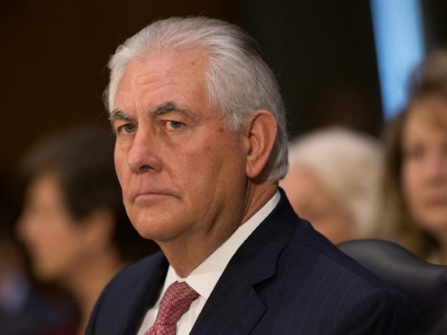 Rex Tillerson Resignation