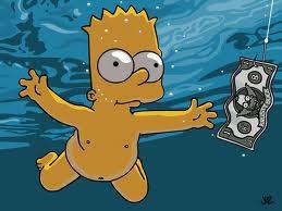 Nirvana Nevermind: Simpsons parody