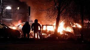 Sweden car fires, 2018
