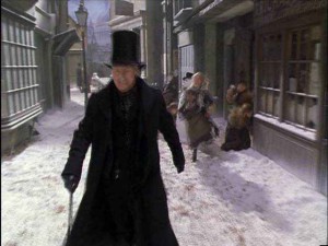 Patrick Stewart as Ebeneezer Scrooge, A Christmas Carol
