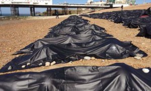 Bodies of migrants attempting to reach Europe from Libya