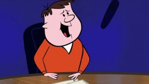 Ricky Gervais animated