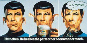 Spock Leonard Nimoy Heineken advert