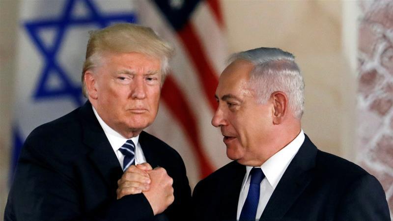 Donald Trump and Benjamin Netanyahu