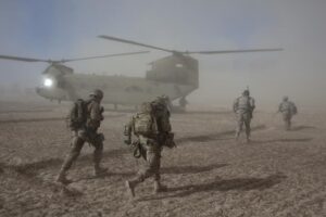 US troops depart Afghanistan