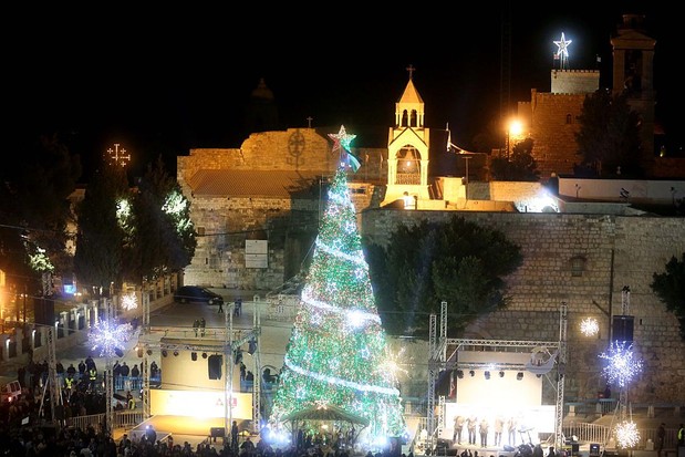Bethlehem, Christmas tree, 2021