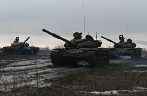 Russian tanks Ukraine