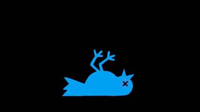 Twitter bird dead. Twitter X is dead.