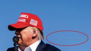 Trump assassination attempt: bullet picture 