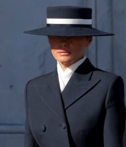 Melania at the Inauguration