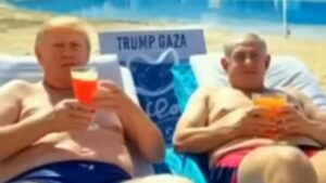 Trump Gaza video: Netanyahu and Trump