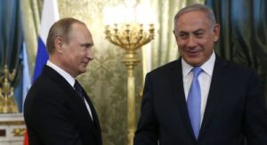 Vladimir Putin and Benjamin Netanyahu