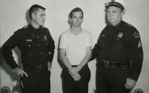 Lee Harvey Oswald with Dallas police