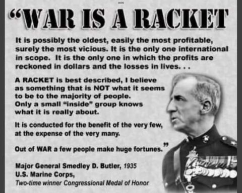 'War is a racket' speech by General Smedley Butler