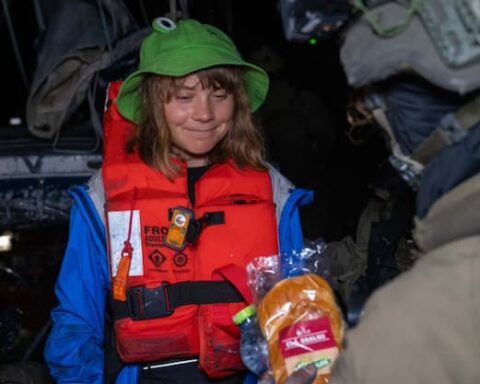 Greta Thunberg, Gaza flotilla