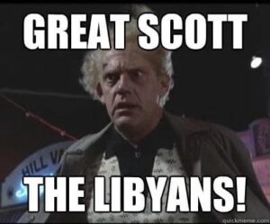 Back to the Future, Libyans