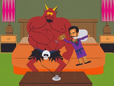 Saddam Hussein in South Park