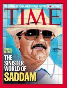 Saddam Hussein, TIME Magazine cover
