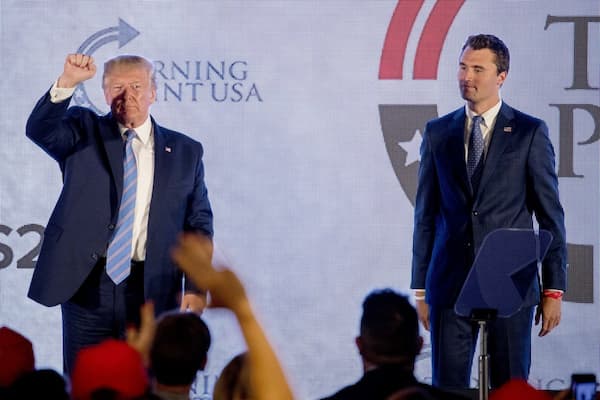 Charlie Kirk and Donald Trump