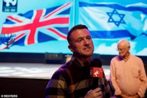 Tommy Robinson in Israel