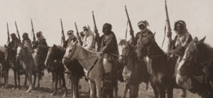 Historic image from the Arab Revolt, 1918