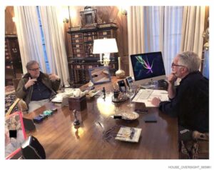 Steve Bannon, Jeffrey Epstein picture