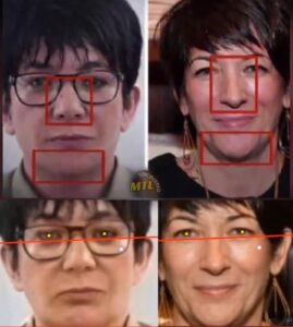 Ghislaine Maxwell fake, body double