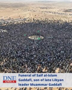 Funeral, Saif al Islam Gaddafi, Bani Walid
