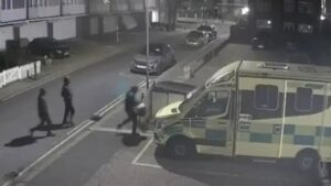 Golders Green Ambulance Attack CCTV