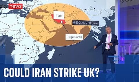 Iran missiles target London