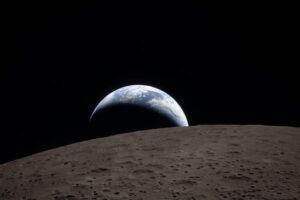 Artemis II image: Earth rise