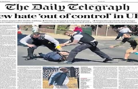 Golders Green attack, April 2026