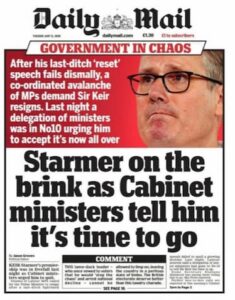 Daily Mail, Kier Starmer