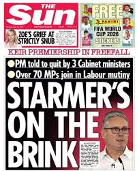 The Sun: Kier Starmer front page