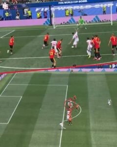 Iran v Belgium, Taremi offside goal