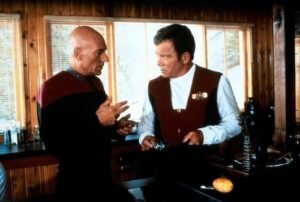 Patrick Stewart and William Shatner, Generations