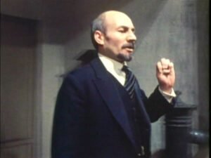 Patrick Stewart as Lenin in The Fall of Eagles